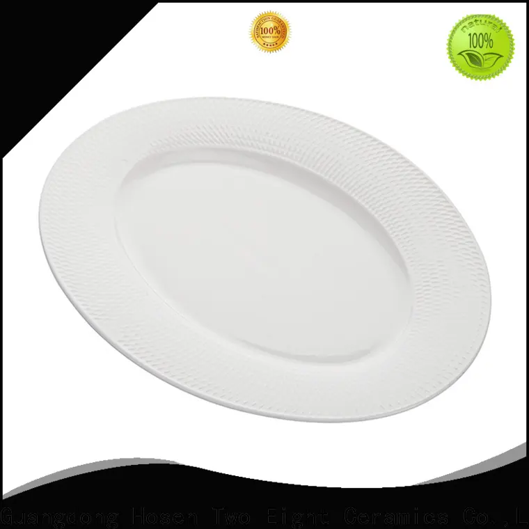 Two Eight ceramic taco plates Suppliers for dinning room 1