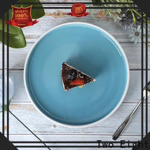 Two Eight rectangular plates Supply for dinner 1