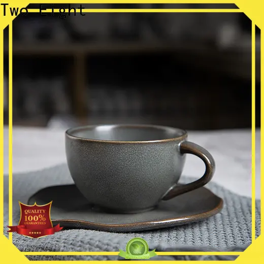Two Eight black coffee cups manufacturers for hotel 1