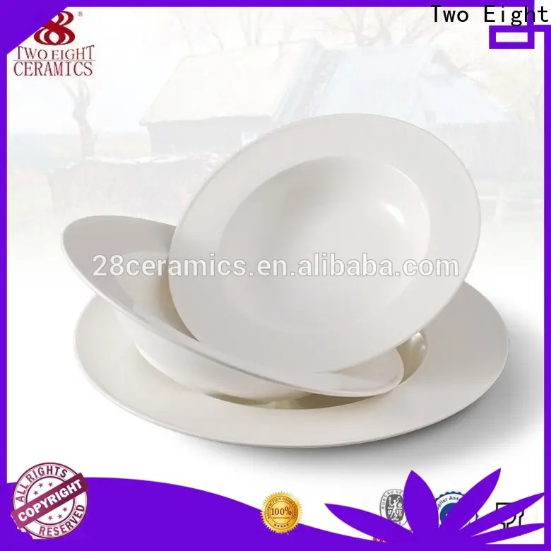 Two Eight High-quality white ceramics pottery factory for home 1
