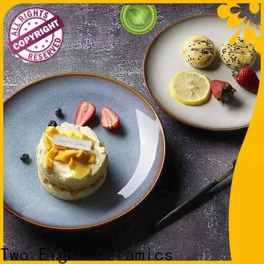 Two Eight Custom ceramic dishes Supply for restaurant 1