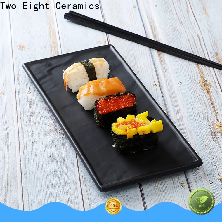 Two Eight earthenware plates company for hotel 1