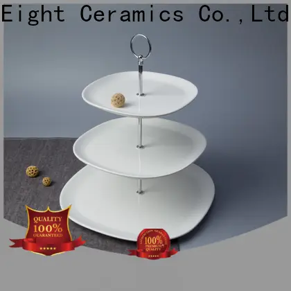 Two Eight pottery plates 1