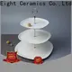 Two Eight pottery plates 1