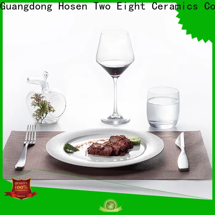 Two Eight soy sauce plate white manufacturers for restaurant 1