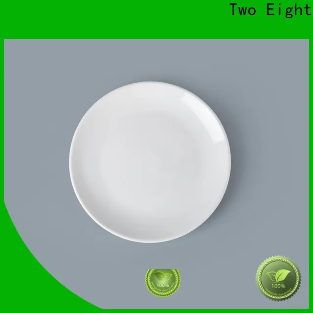 Two Eight handmade ceramic plates factory for hotel 1