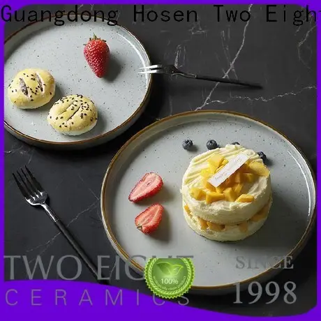 Two Eight Custom plate style manufacturers for restaurant 1