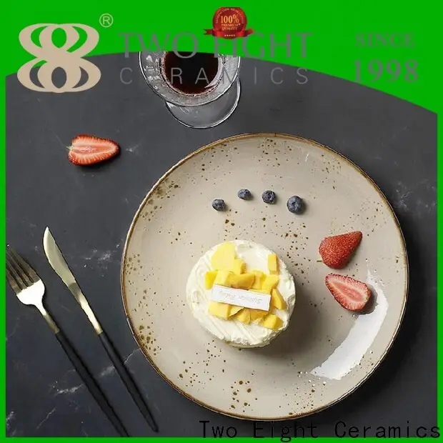 Two Eight decorative plates Supply for bistro 1