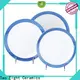 Two Eight painted plates company for hotel 1