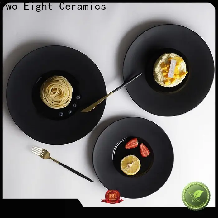 Two Eight Top serving plates for business for restaurant 1