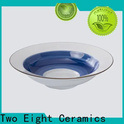 Two Eight New bone china plates Suppliers for kitchen 1