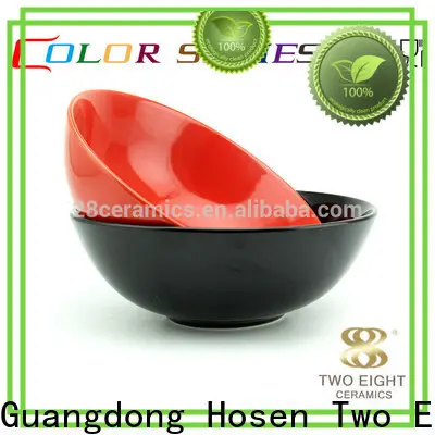 Two Eight ceramic fish bowl factory for dinner 1