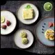 Two Eight ceramic valentine plates Supply for bistro 1