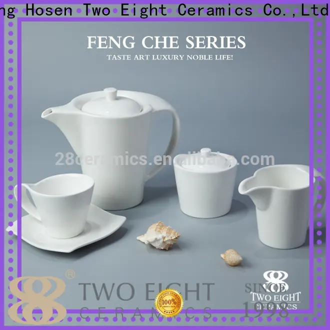 Two Eight fancy tea cup sets factory for restaurant 1