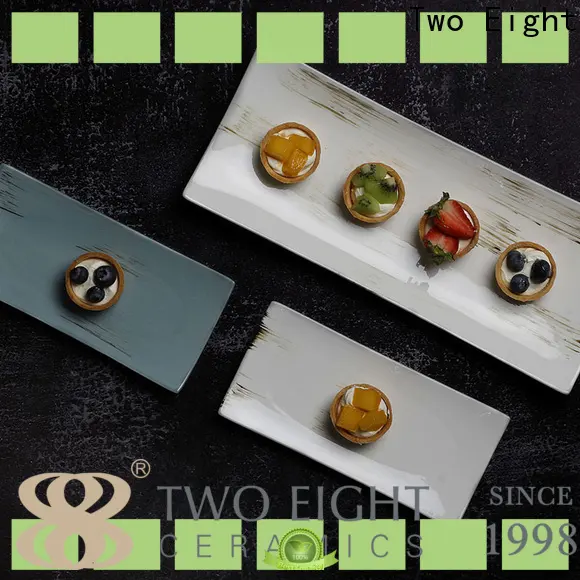 Two Eight Wholesale italian ceramic plates factory for bistro 1