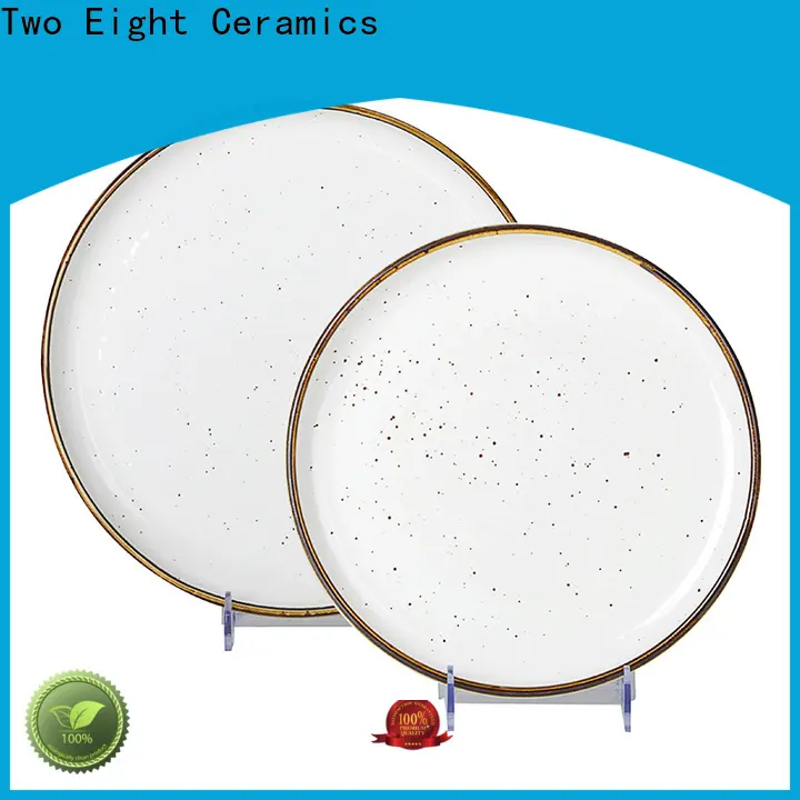 Two Eight small dinner plates company for dinner 1