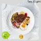 High-quality plain white ceramic plates company for dinning room 1