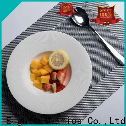 Two Eight Best ceramics white plate company for dinning room 1