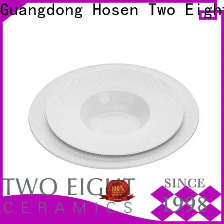 Two Eight ceremic plate for business for dinner 1