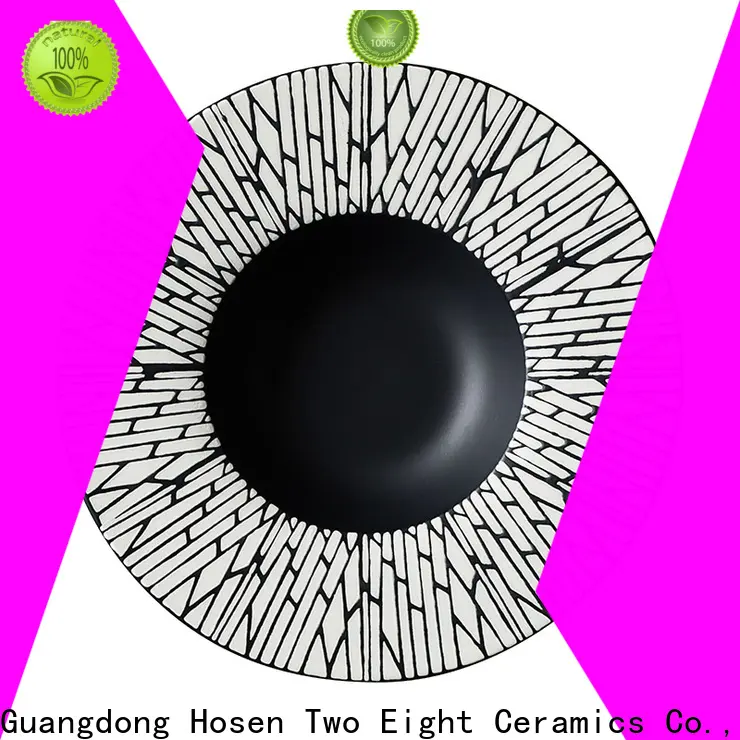 Two Eight Latest square porcelain plates manufacturers for bistro 1