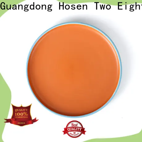 Two Eight Top dessert plates ceramic Supply for dinning room 1