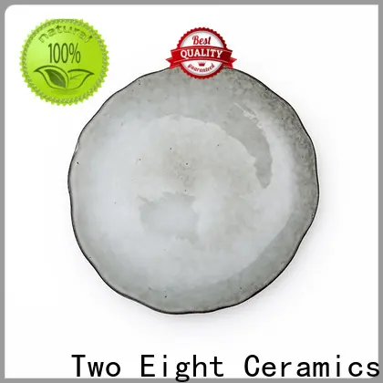 Two Eight clay plates company for dinner 1