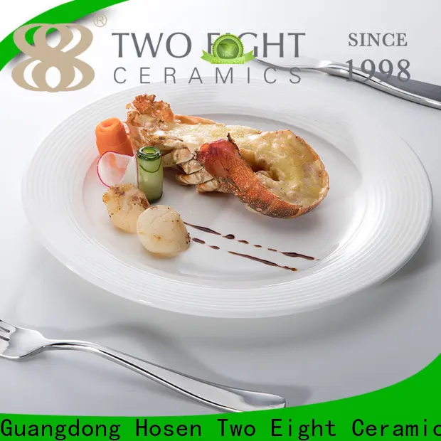 Two Eight dinnerware plates Supply for kitchen 1