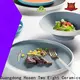 Two Eight unglazed ceramic plate for business for hotel 1
