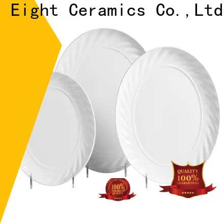 Two Eight dessert plates ceramic company for hotel1 1