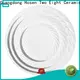 Two Eight New ceramics white plate manufacturers for hotel 1