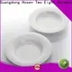Two Eight white porcelain plate hotel company for bistro 1