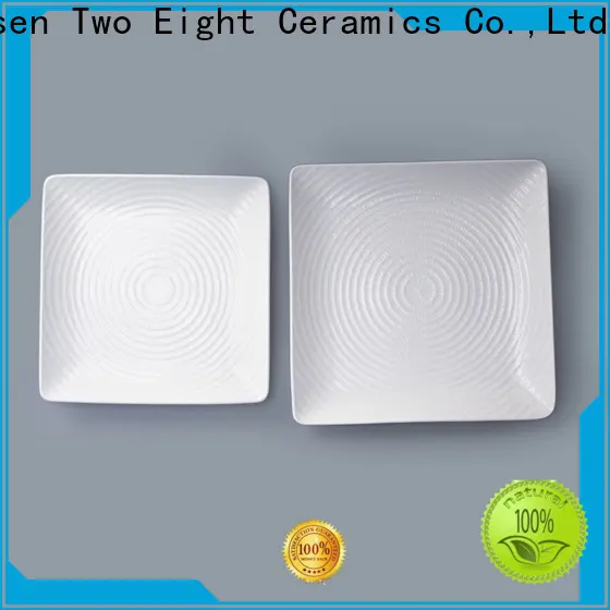 Two Eight Custom square ceramic plates manufacturers for kitchen 1