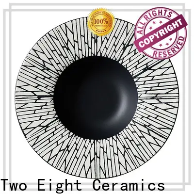 Two Eight round plate manufacturers for bistro 1