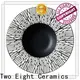 Two Eight round plate manufacturers for bistro 1