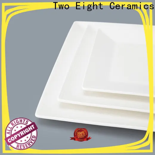 Two Eight dinnerplates for business for hotel 1