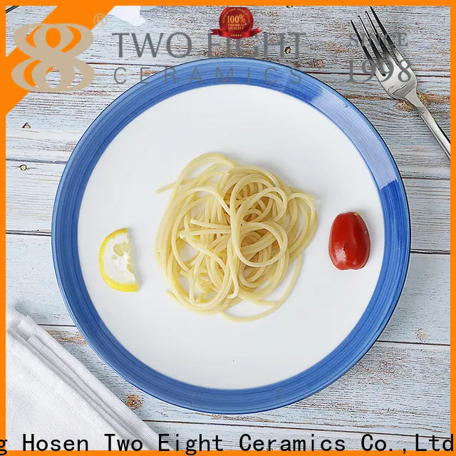 Two Eight Custom charger plates manufacturers for hotel 1