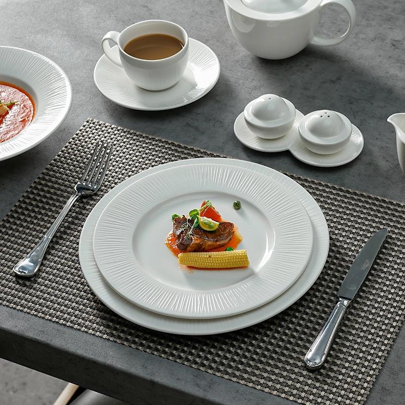 Ray Collection - 2024 New White porcelain collection For Restaurants, Hotels and Events 1
