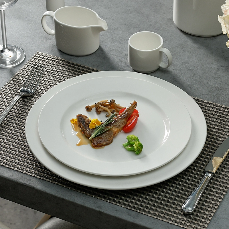 Fly-flat Collection - 2024 New White porcelain collection For Restaurants, Hotels and Events 1