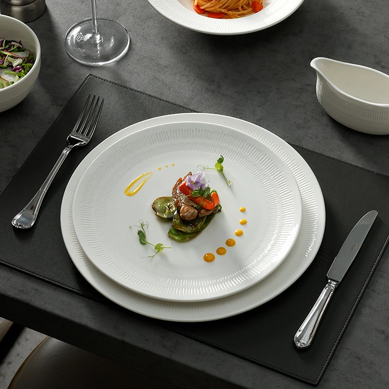 Drizzle Collection - 2024 New Top-rated white porcelain collection For Restaurants, Hotels and Events 1