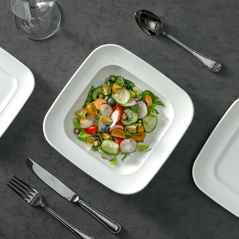 For Different Industries Modern White Porcelain Dinnerware ALIBABA TRADE ASSURANCE by Two Eight 2
