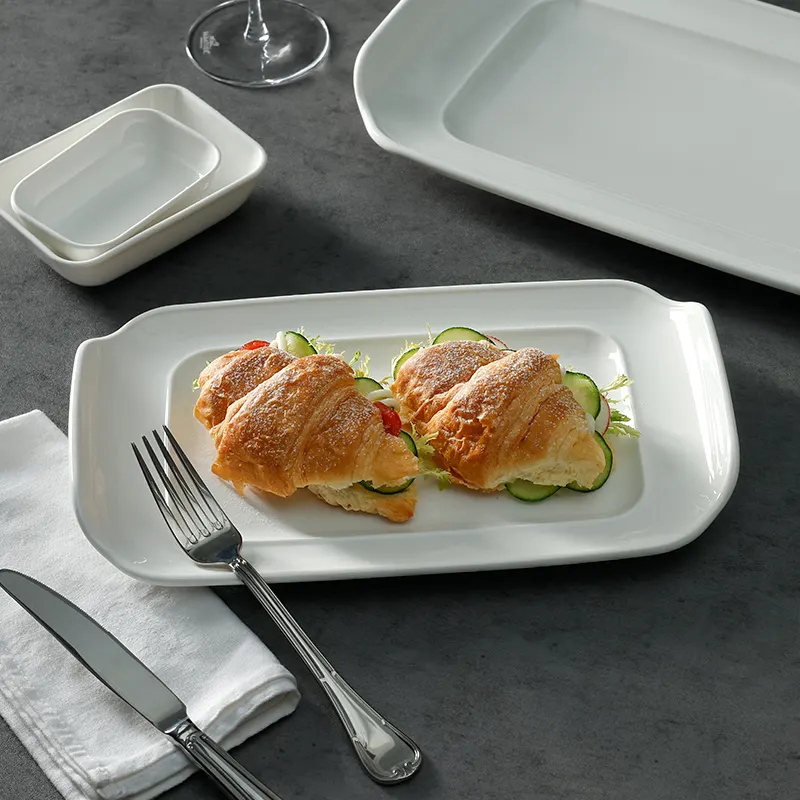 For Different Industries Modern White Porcelain Dinnerware ALIBABA TRADE ASSURANCE by Two Eight 7