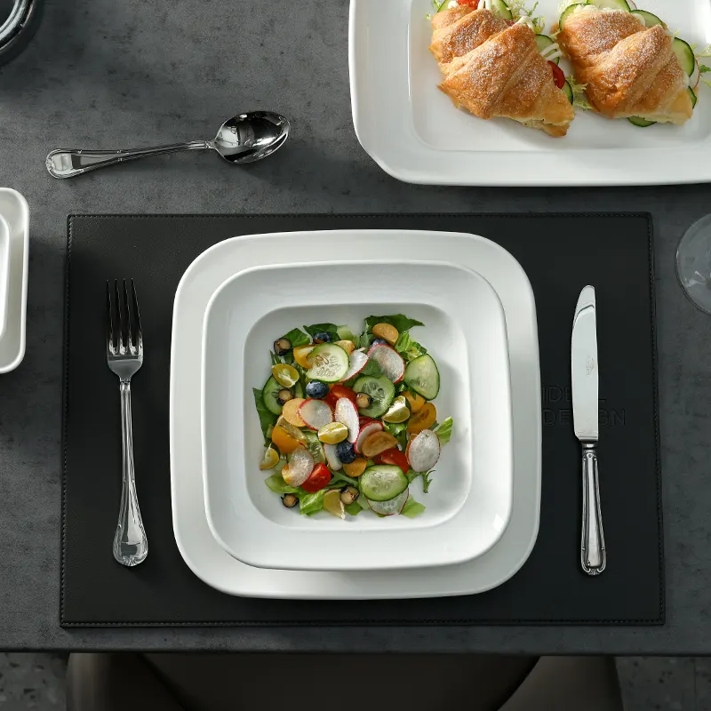 For Different Industries Modern White Porcelain Dinnerware ALIBABA TRADE ASSURANCE by Two Eight 5