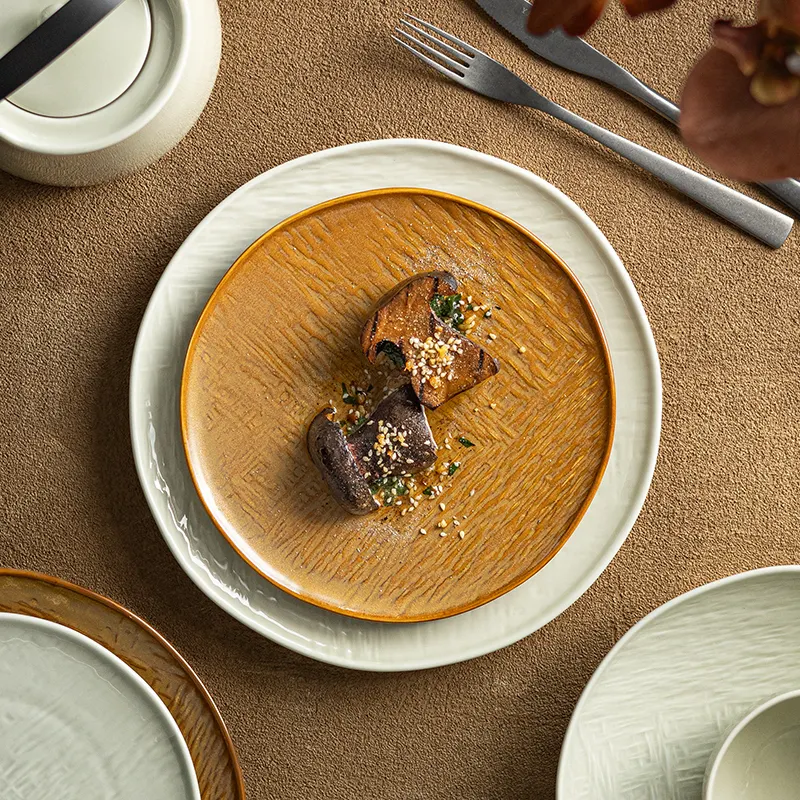 Hot Sellingcatering Crockery for Different Industries TWO EIGHT CERAMICS Cotton-Series 2