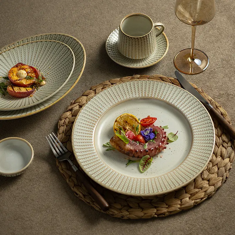 Bulk Buy Cream Colored Porcelain Dinnerware TWOEIGHTCERAMICS by Two Eight 3