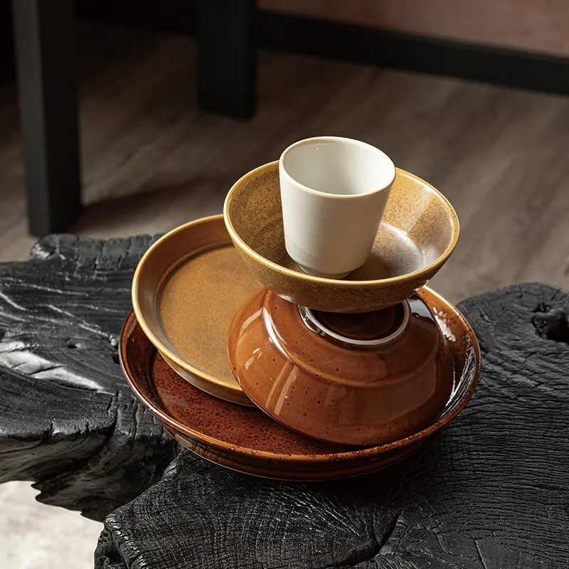 Oem & Odmgrey Porcelain Dinnerware for Wholesale Aurora-Series WESTERN UNION 8