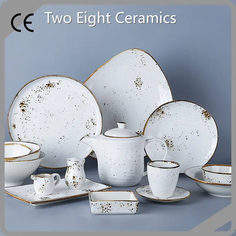 Fine Quality Casual Porcelain Dinnerware Sets Highly Rated Bulk Buy 1