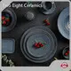 New Black Porcelain Dinnerware at Discount for Sale 1