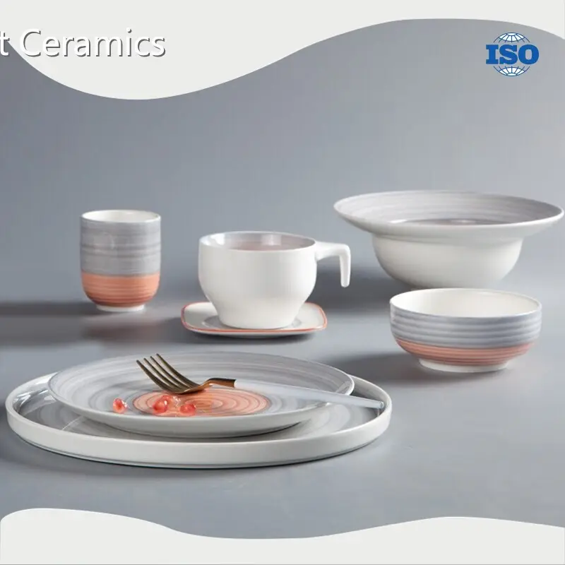Green Porcelain Plates Hotel & Restaurant & Resort and Catering Industry - for Business - Two Eight 1