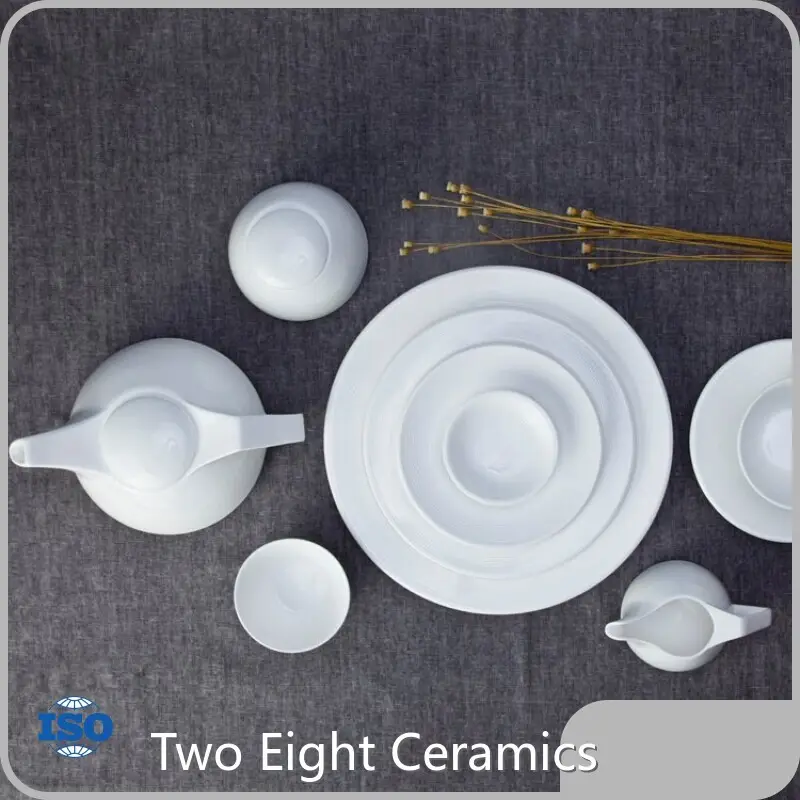 Factory Pricewhite Porcelain Tableware for Different Industries T/T EXW/FOB Guangzhou 1
