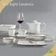 Porcelain Dinnerware Sets for 12 Hotel & Restaurant & Resort and Catering Industry Two Eight Ceramicsall Sizes 1